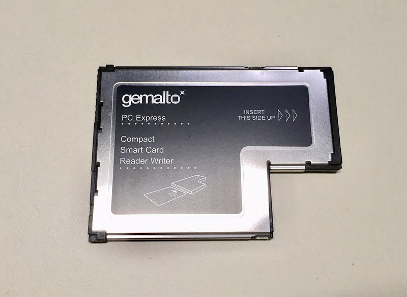 [米奇爸] 二手 Gemalto 晶片讀卡機 PC Express Compact Smart Card Reader
