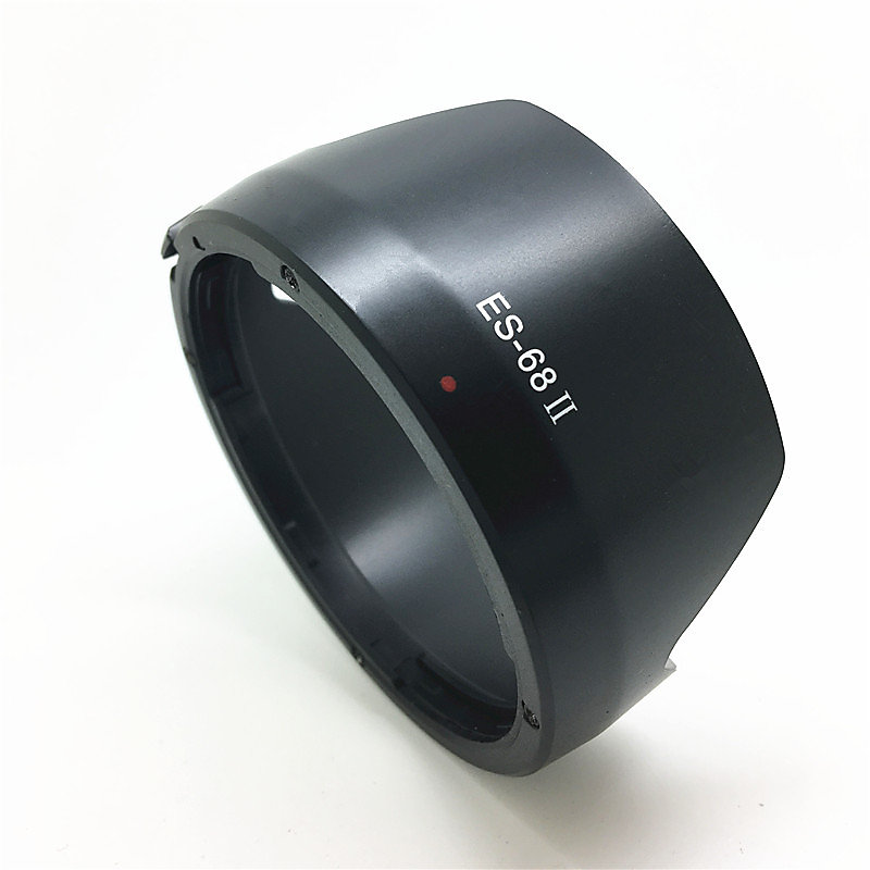 BUY360-適用 for佳能 canon EF 50mm f/1.8 STM鏡頭新小痰盂 ES-68II蓮花遮光罩 [