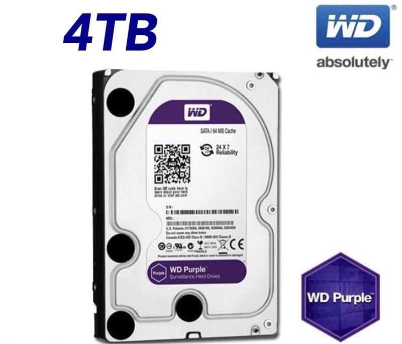 【全新公司貨】 WD威騰 紫標 4T 監控硬碟 4TB 三年保固