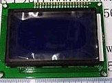 LCD12864-3.3V液晶屏（藍屏）帶背光 ST7920 藍底白字 帶簡體中文字庫