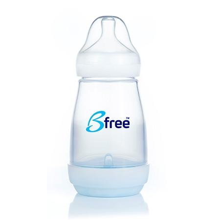 【貝比龍婦幼館】貝麗奶瓶 Bfree - PP-EU 防脹氣奶瓶 寬口徑 260ml - 單入 (公司貨)