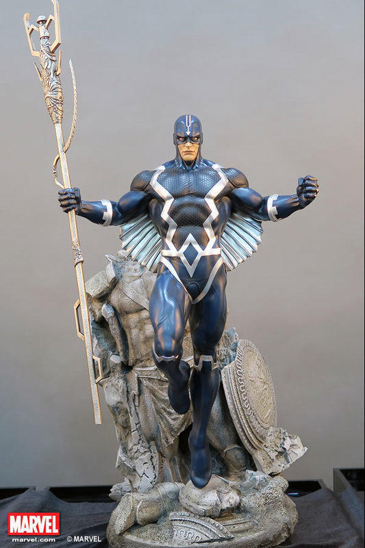 (可拆售，一組20000)XM STUDIOS 限量1/4 黑蝠王 雕像 Black Bolt Statue+梅杜莎