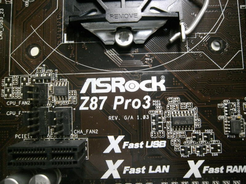 【全國主機板維修聯盟】華擎 ASRock Z87 Pro3 1150 (下標前請先詢問) 故障主機板