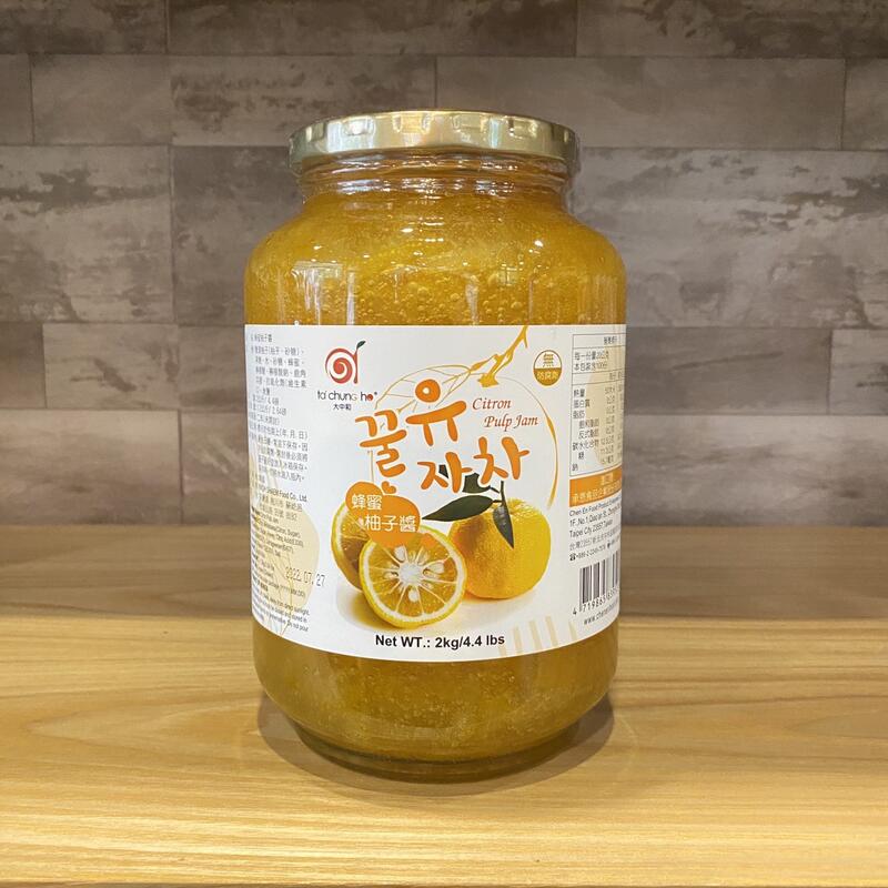 卡拉拉咖啡精品 韓客蜂蜜柚子茶 2kg/罐 6罐免運