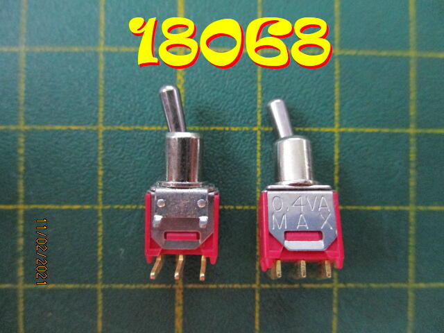 【全冠】DS-61-T1B2◇搖頭開關(3-Pin) 0.4VA MAX『10個/拍』