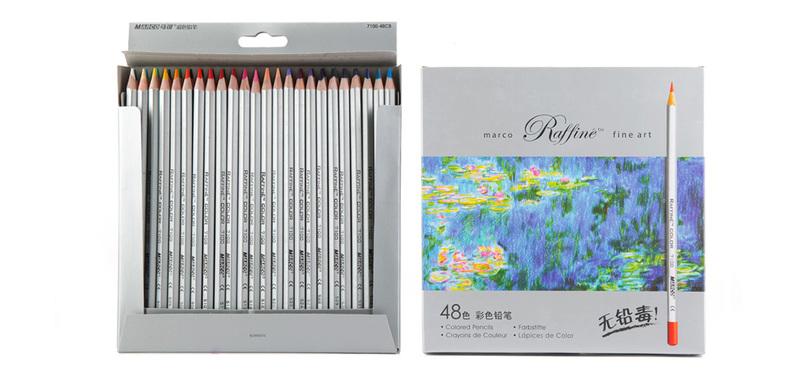 Marco 馬可 Raffine 高級 專業 彩色鉛筆 48色 油性 紙盒包裝 7100-48CB