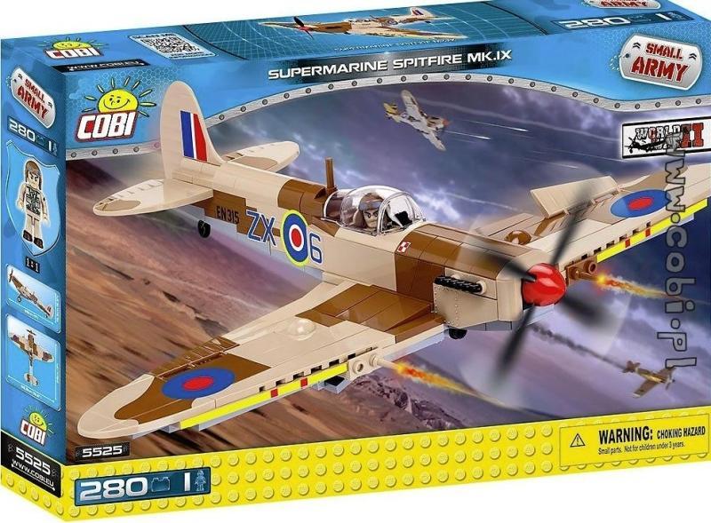代訂[COBI設計出品/相容Lego樂高/]二戰英軍 Spitfire Mk.IX 噴火式戰鬥機