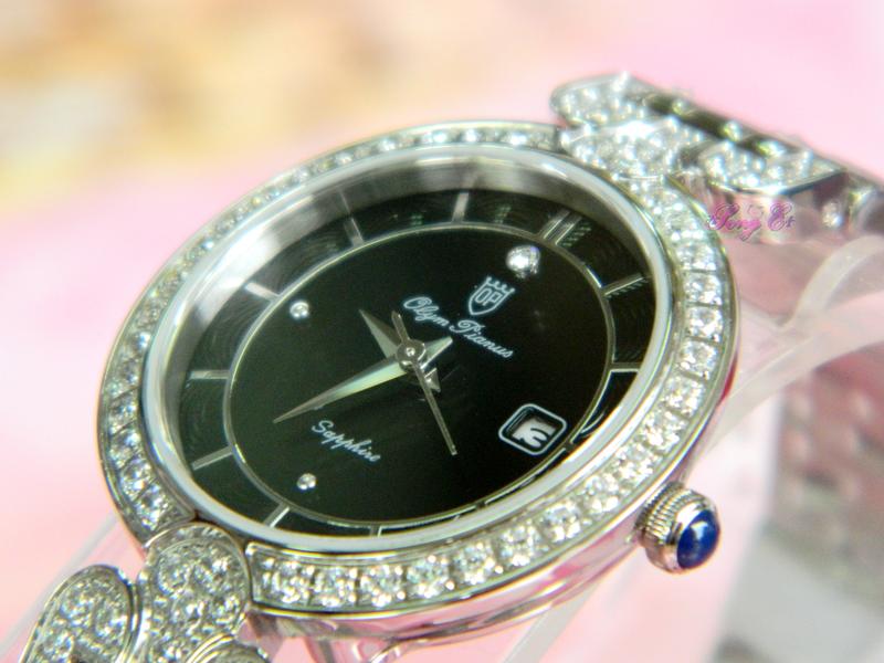 Olym Pianus OP 奧柏錶 2479DLS 晶鑽仕女珠寶錶 施華洛世奇水晶鑽 瑞士愛其華Ogival代理商出品