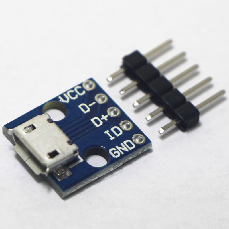 264952"現貨A倉"CJMCU-micro USB 介面座 電源轉介面 麵包板 5V電源模組 開發板  W10