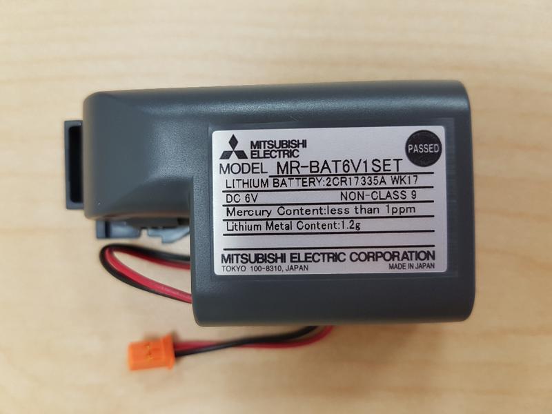 三菱 MR-BAT6V1SET  PLC鋰電池