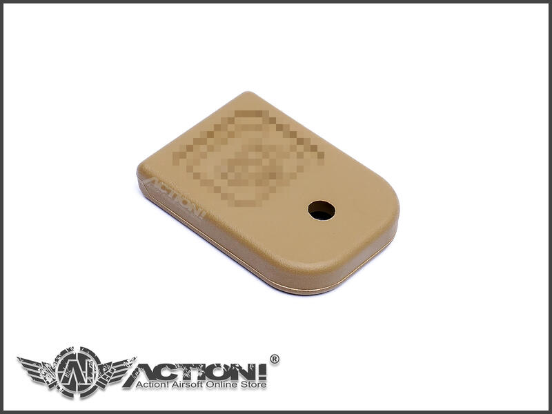 【Action!】現貨）VFC - GLOCK原廠零件《標準型 彈匣底板 (沙色)》G19X