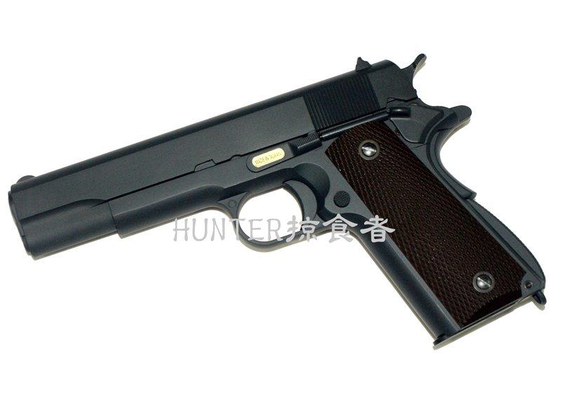 【Hunter】全新台灣製WE(偉益)全金屬 M1911 瓦斯BB槍