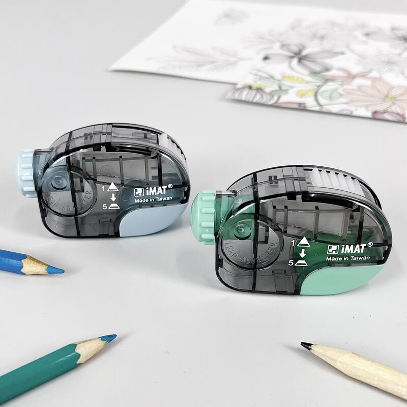 【學習必備】iMAT五段式調節削鉛筆機 無毒文具 寫字/素描/繪畫用品