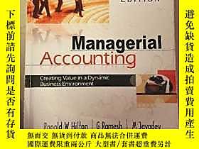 古文物Managerial罕見Accounting (Seventh Edition)露天307751 Ronald H 
