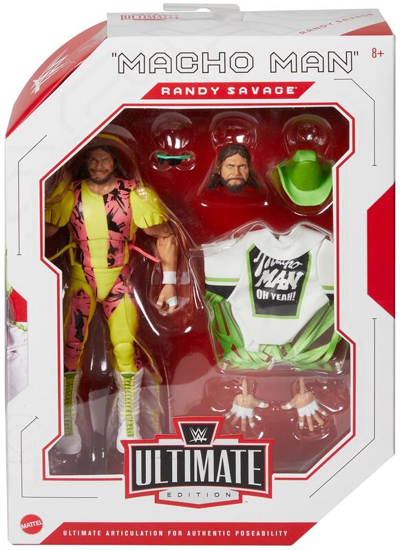 [美國瘋潮]正版WWE Macho Man Randy Savage Ultimate Elite 名人堂終極精華版人偶