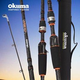OKUMA-瘋馬克TRAVEL 遠征版 槍柄/直柄 4節 淡/海水 路亞竿