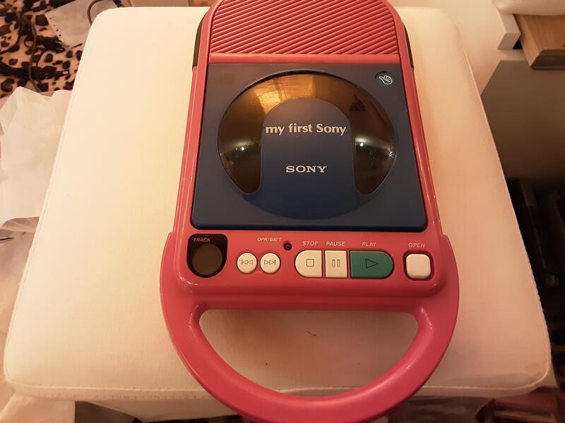 my first Sony 故障 手提式兒童專用cd 隨身聽