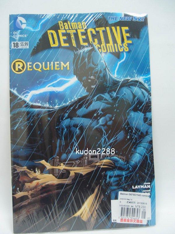 BATMAN DETECTIVE COMICS #18 美國原版漫畫