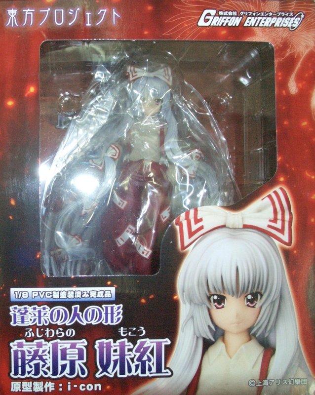 日版現貨東方PROJECT 1/8模型-藤原妹紅HUZIWARANO MOKOU 最後一