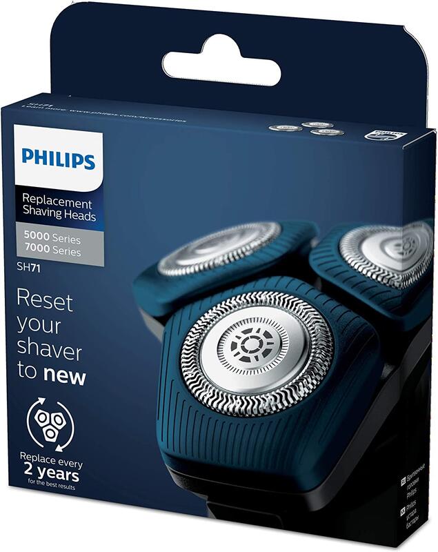 PHILIPS 替換刀頭飛利浦SH71/51 5000系列7系列7000系列三刀頭刮鬍刀片