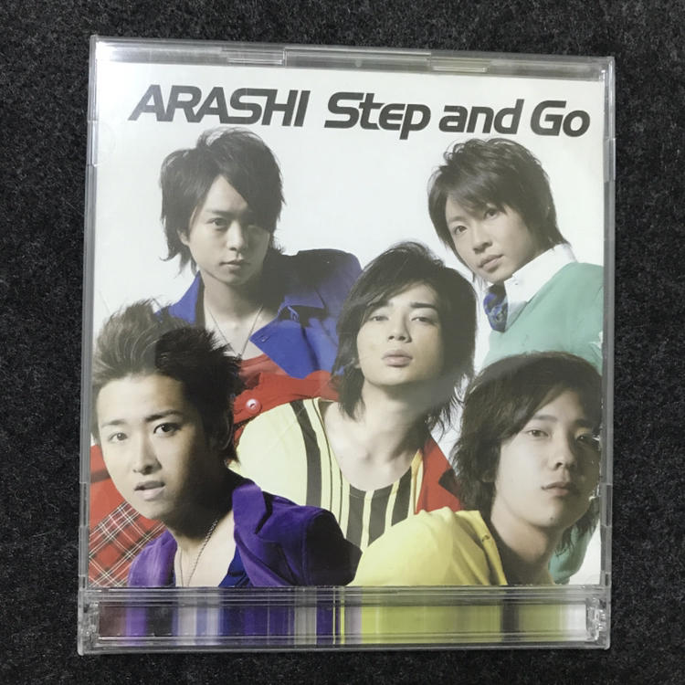 ARASHI 嵐 Step and Go 單曲 日版初回 CD DVD 大野智 櫻井翔 相葉雅紀 二宮和也 松本潤