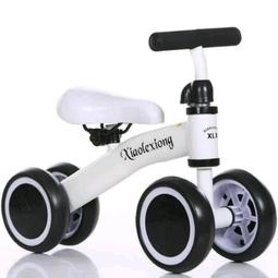 【W先生】兒童 寶寶 童車 扭扭車 平衡車 滑步車 學步車 4輪 皮椅 座高28公分 金屬車身
