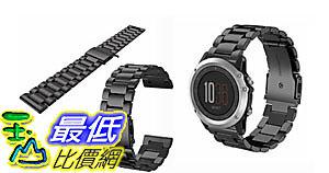 [玉山網 廠商直寄] 適用於 Garmin Fenix3錶帶錶帶 fenix3 HR不鏽鋼錶帶
