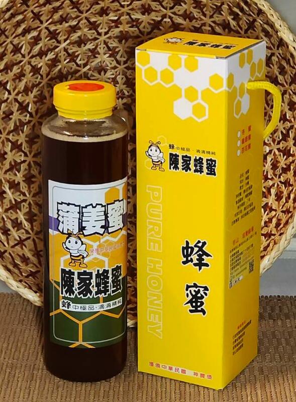 [台灣好蜜]陳家蜂蜜銷售網蜂蜜禮盒(蒲姜蜜800克單瓶)