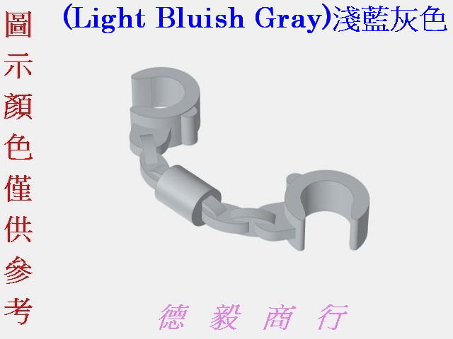 [樂高][61482]Minifig Utensil Handcuffs-手銬(LightBluishGray)淺藍灰色