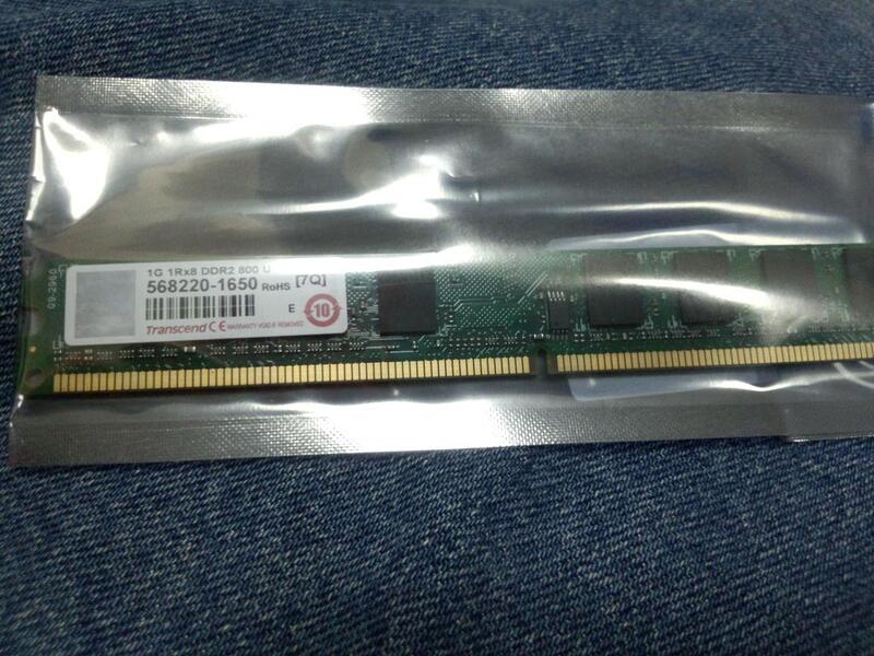 創見 1GB DDR2 800  (全新桌機用)