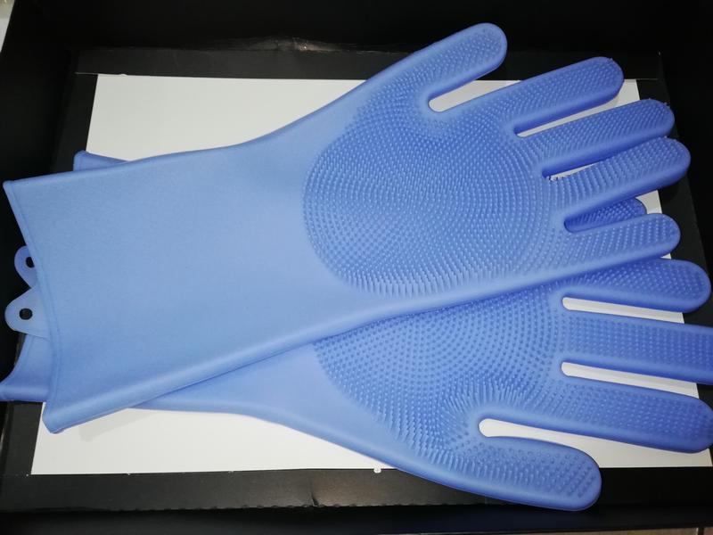 韓流 矽膠手套 神奇矽膠手套 洗碗手套 洗車手套一雙 耐高溫 防霉