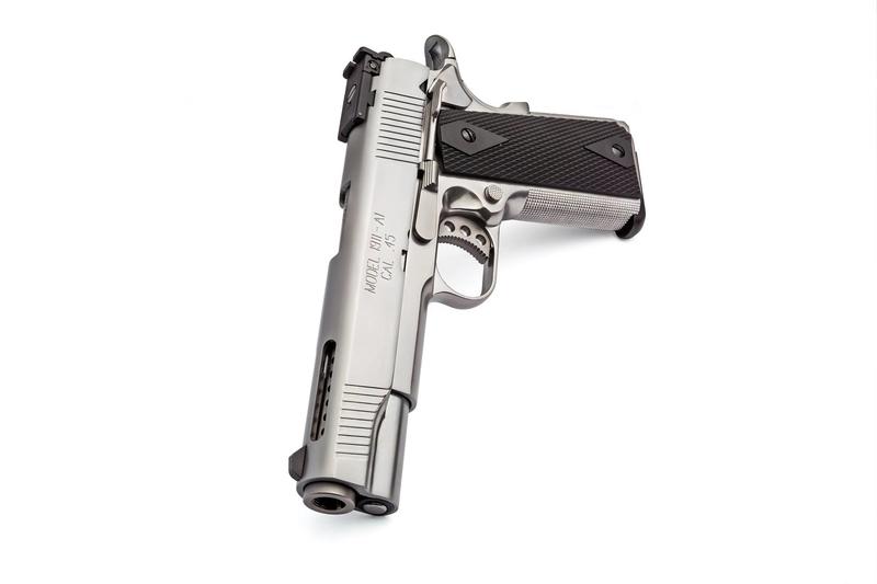 【射手 shooter】AW CUSTOM M1911 V12 全金屬瓦斯槍 GBB (銀色)