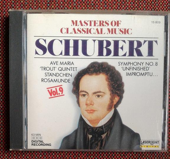 《Masters of Classical Music 9：Schubert》(八成新)