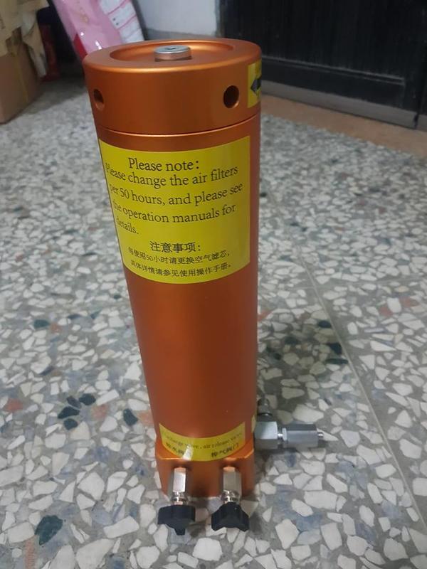 潛水打氣機專用過濾桶（類德國Bauer P21過濾桶）可直接無痛安裝BauerP21濾芯/3000psi/氣瓶充氣