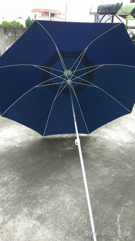 最新 7尺直插式可調整角度遮陽傘