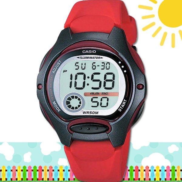 CASIO 時計屋 卡西歐手錶 LW-200-4A 數字錶 兒童錶 球面玻璃鏡面 保固 附發票