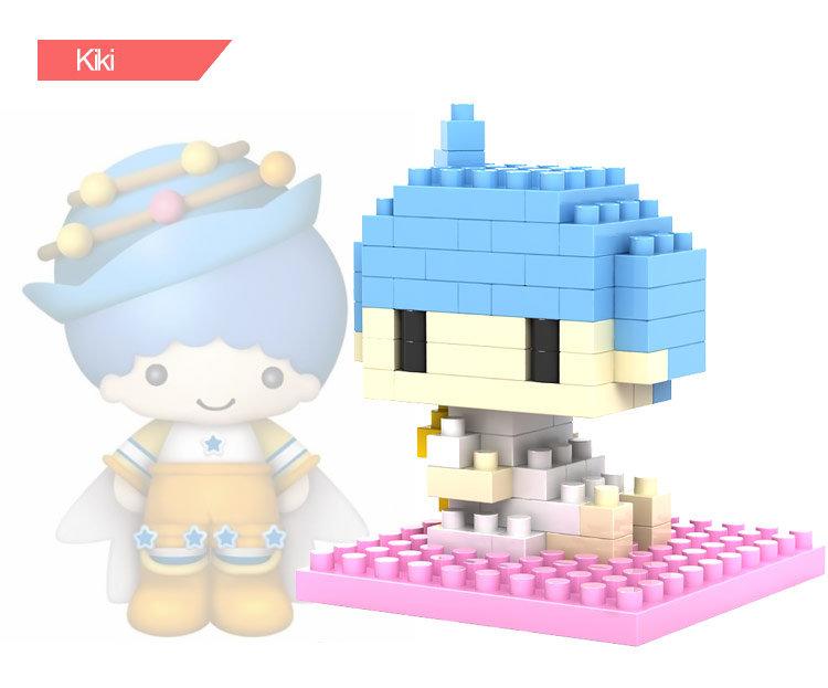 [玩具小舖]樂高式小積木 Hello Kitty 系列公仔-雙子星 Kiki