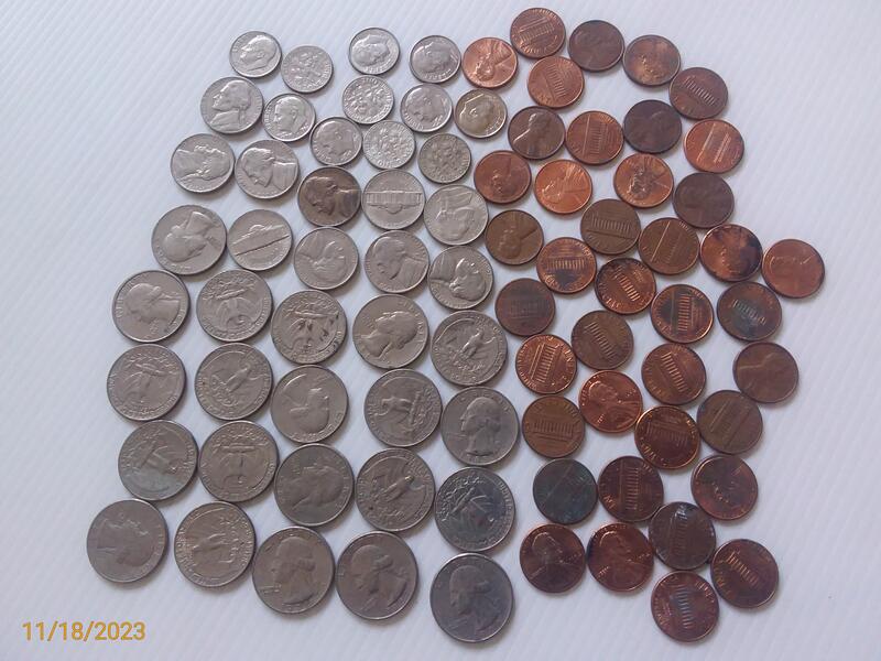 集集郵票社(A區)－美金混合硬幣合售 (8)