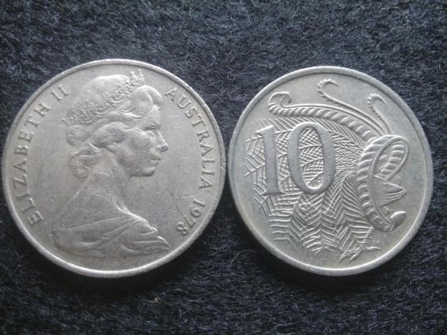 【全球郵幣】澳洲 澳大利亞1978 10C AUSTRALIA COIN AU