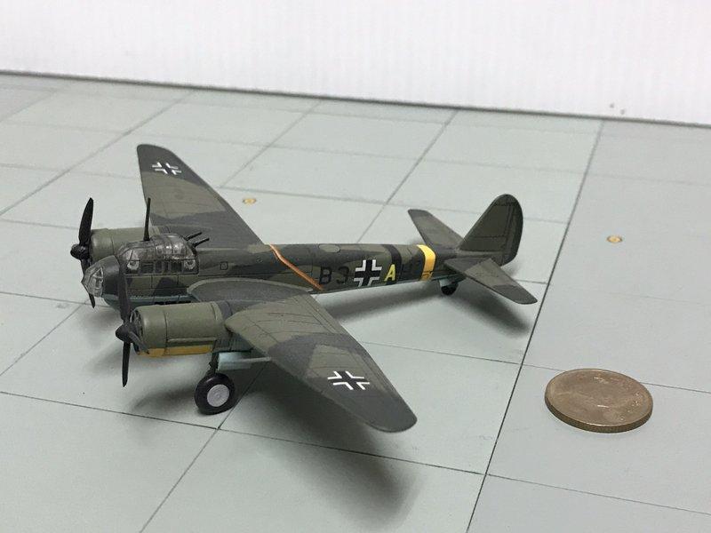 1/144 二戰德國空軍Ju88 A 第54爆擊航空團 完成品