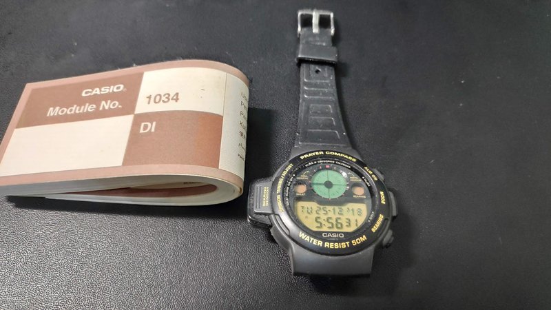CASIO  指南針手錶  cpw300 罕見