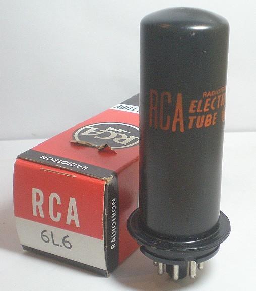 真空管RCA 6L6 =6L6G=6N3C =5881 ~KT66 EL37, 早期鐵管,美國製!RCA美聲 