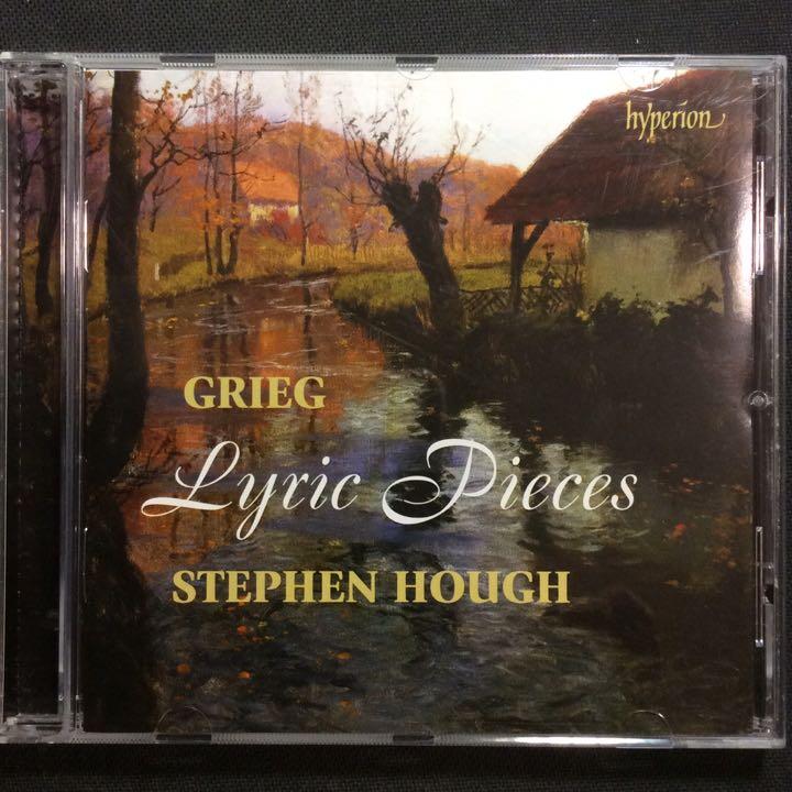Grieg葛利格-27首抒情小品選曲 Stephen Hough史蒂芬賀夫/鋼琴 法國版Hyperion唱片