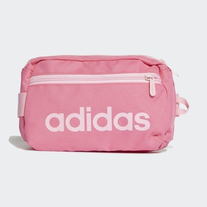 9527 Adidas Waistpack 粉紅 腰包 側背 運動小包 隨身包 DT8630 愛迪達粉白小腰包