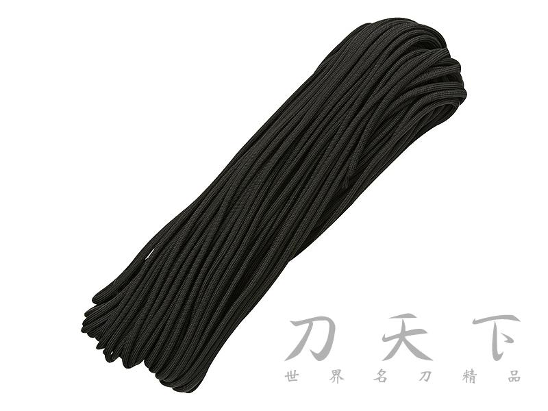 售完不補【刀天下】美國製造《Atwood Rope》Black 黑 550 七芯傘繩 多用途