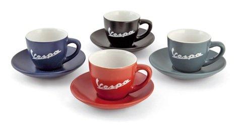 *偉士倉庫*Piaggio Vespa  偉士牌 forme Espresso Coffee Cup 濃縮咖啡杯組 現貨