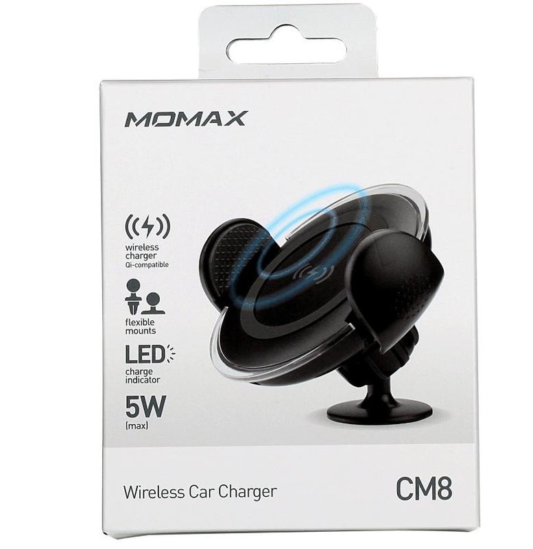Momax摩米士車載無線充電器Q.Car靈氣無線充電車載支架
