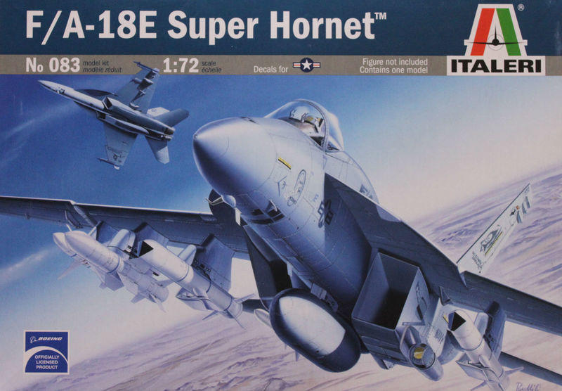 Italeri 1/72 0083 美軍 F/A-18E 超級大黃蜂戰鬥攻擊機
