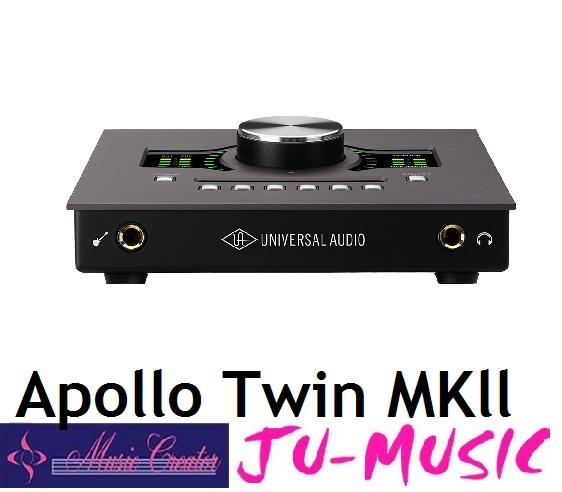 造韻樂器音響- JU-MUSIC - Universal Audio Apollo Twin MKII DUO 公司貨