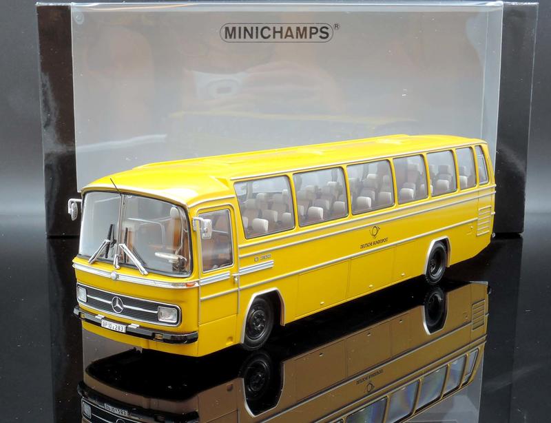 【M.A.S.H】絕版品特價 Minichamps 1/43 Mercedes-Benz O302 德國郵政1965
